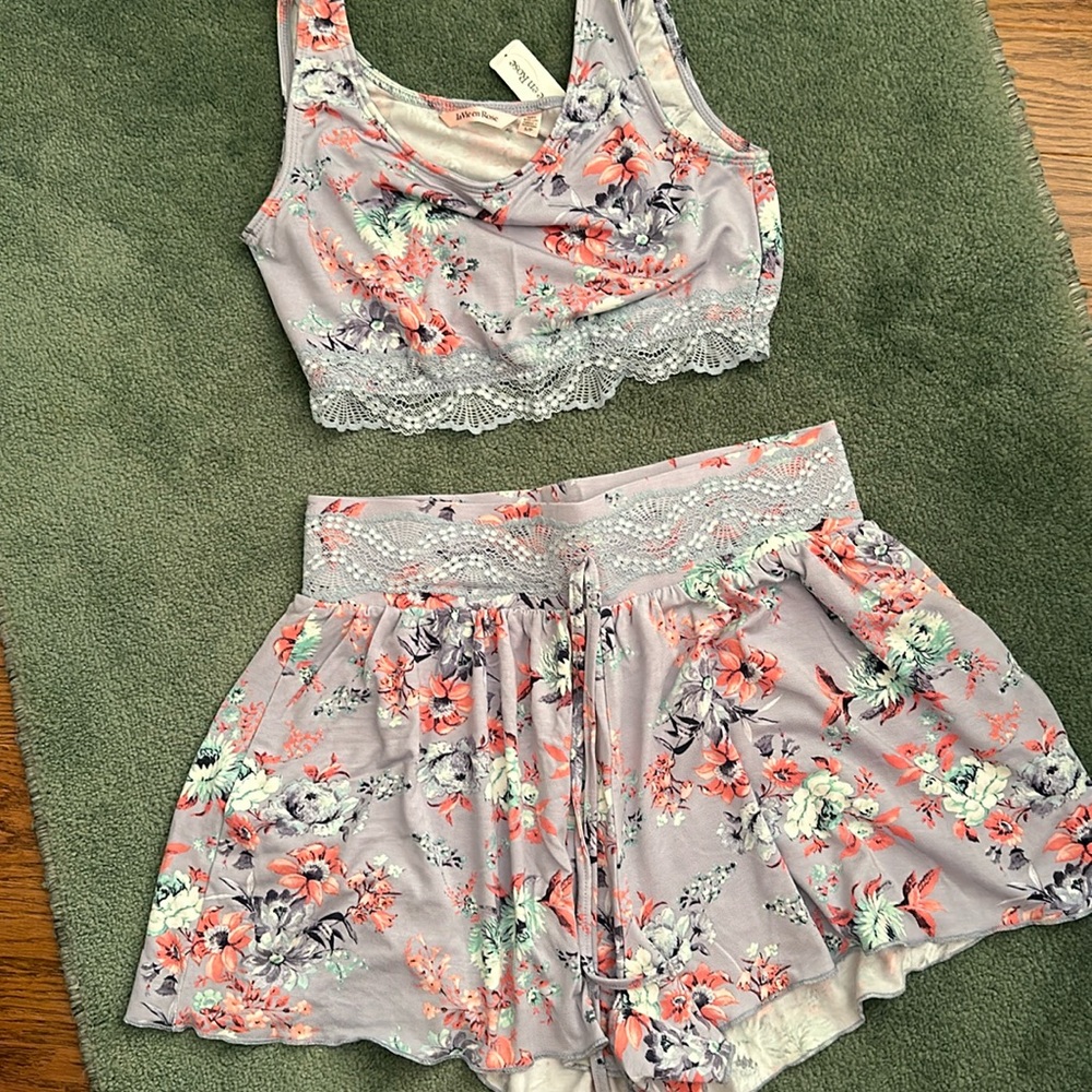 La Vie en Rose PJ Lounge set